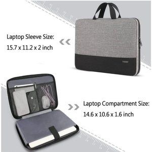 Laptop Case, 15.6 inch TSA Laptop Sleeve Water Resistant Durable Computer Carryi